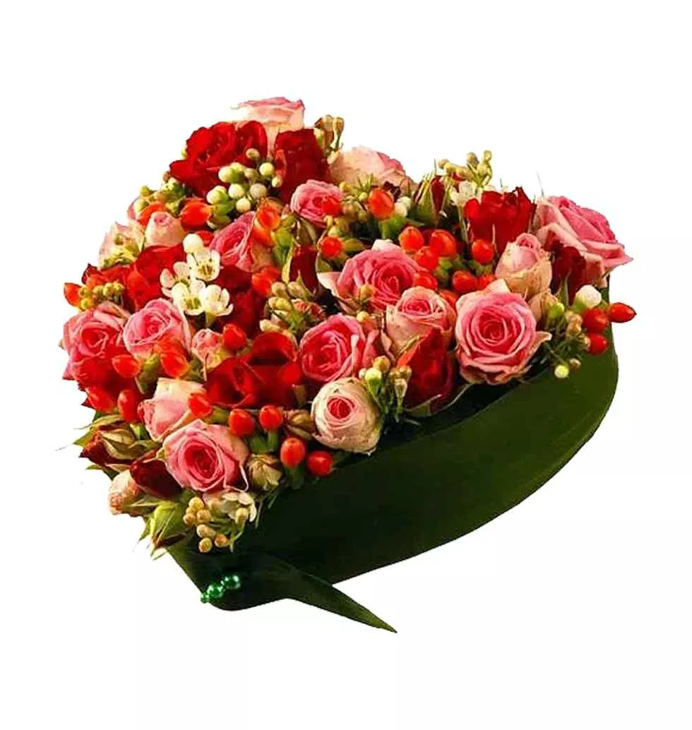 Aromatic Lovers Promise Mixed Flower Arrangement