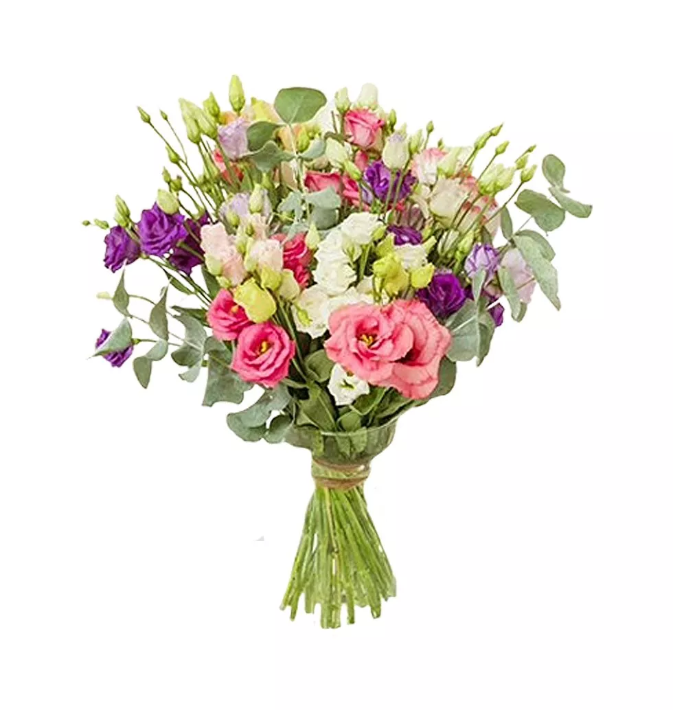 Delicate Lisianthus Delight Bouquet