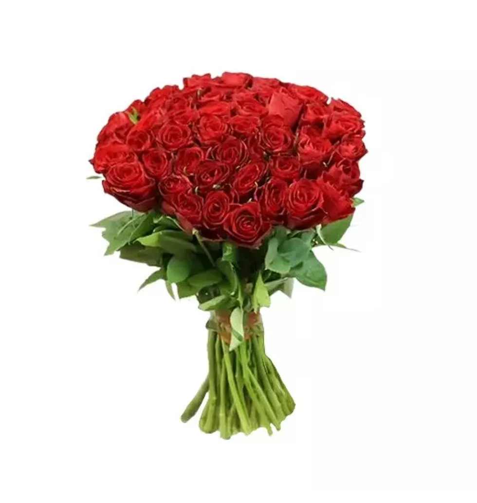 Romantic Red Rose Delight Bouquet