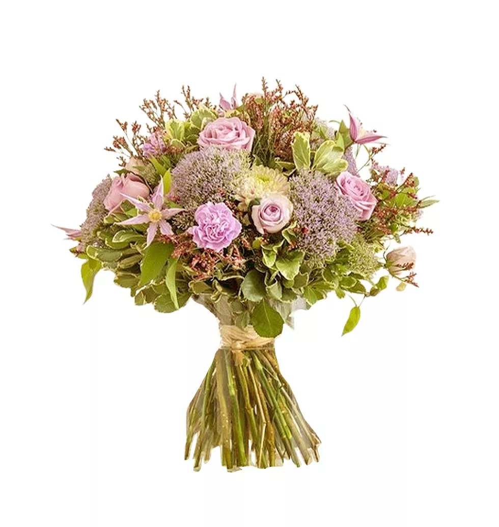 Parma Roses & Clematis Bouquet