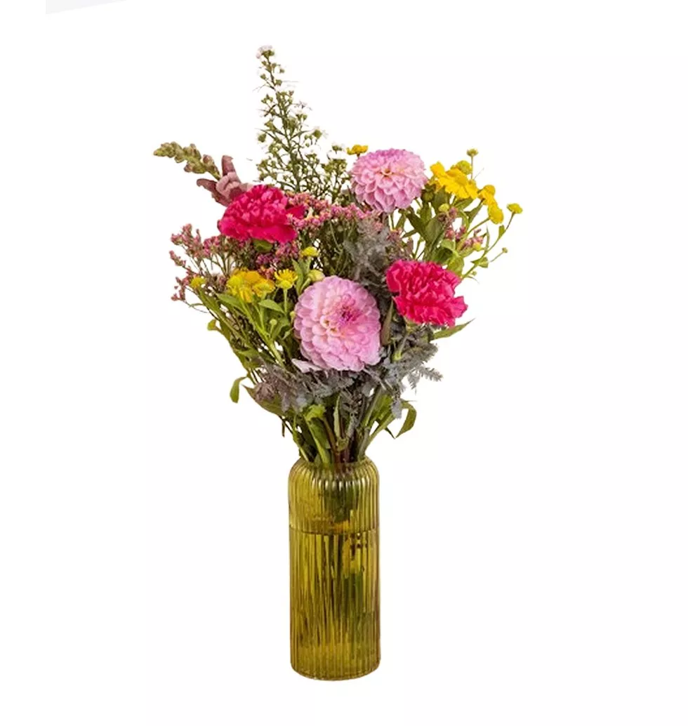 Vibrant Mixed Flower Delight Bouquet