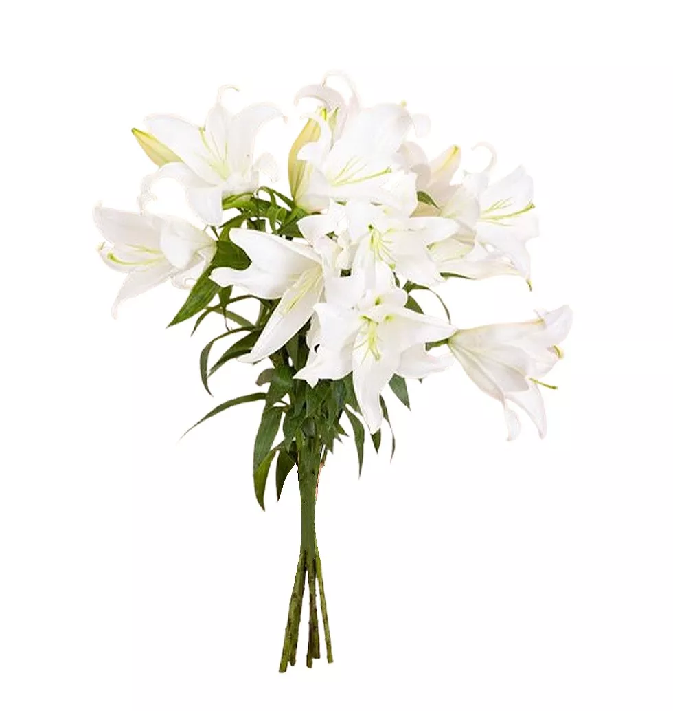 Fragrant Lily Delight Bouquet