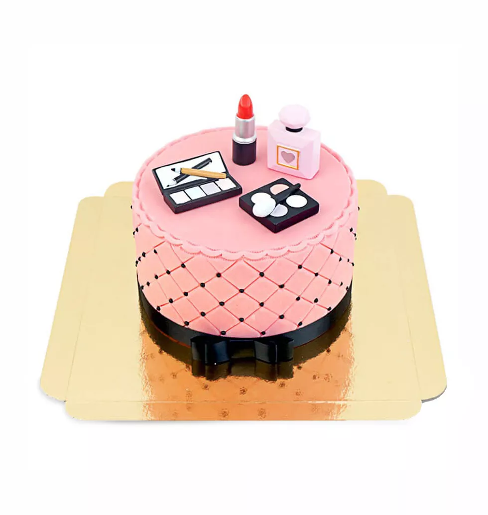 Elegant Makeup Cake for Glamorous Celebrations