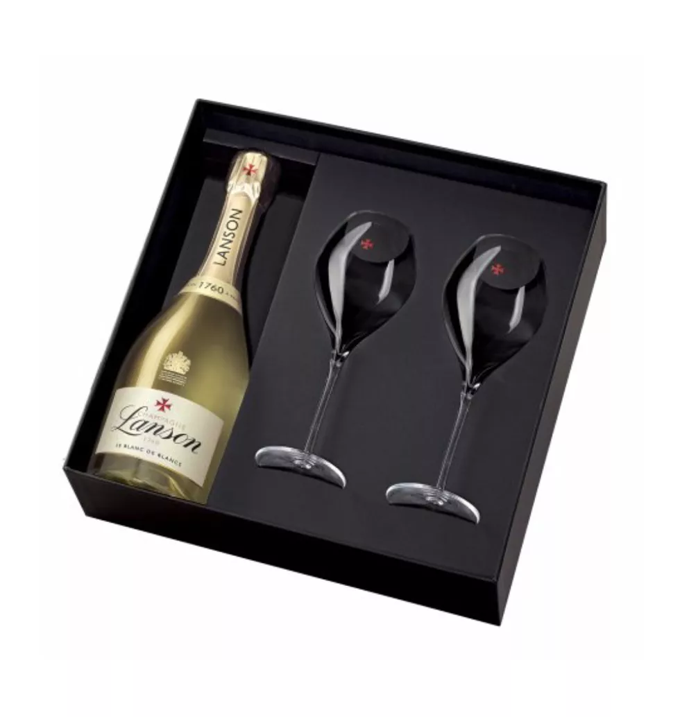 Lanson’s Crisp Celebration: Blanc De Blancs Gift Box