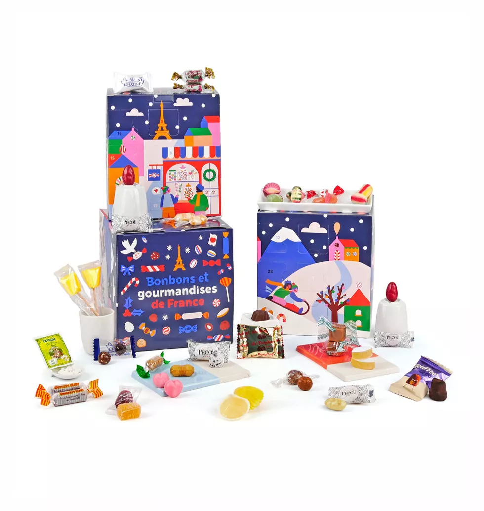 Festive French Treats & Candies Collection