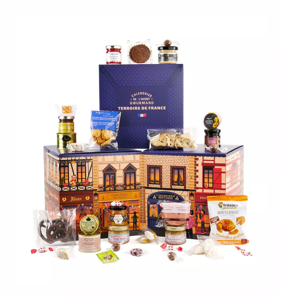 Indulgent French Gastronomy Advent Gift Set