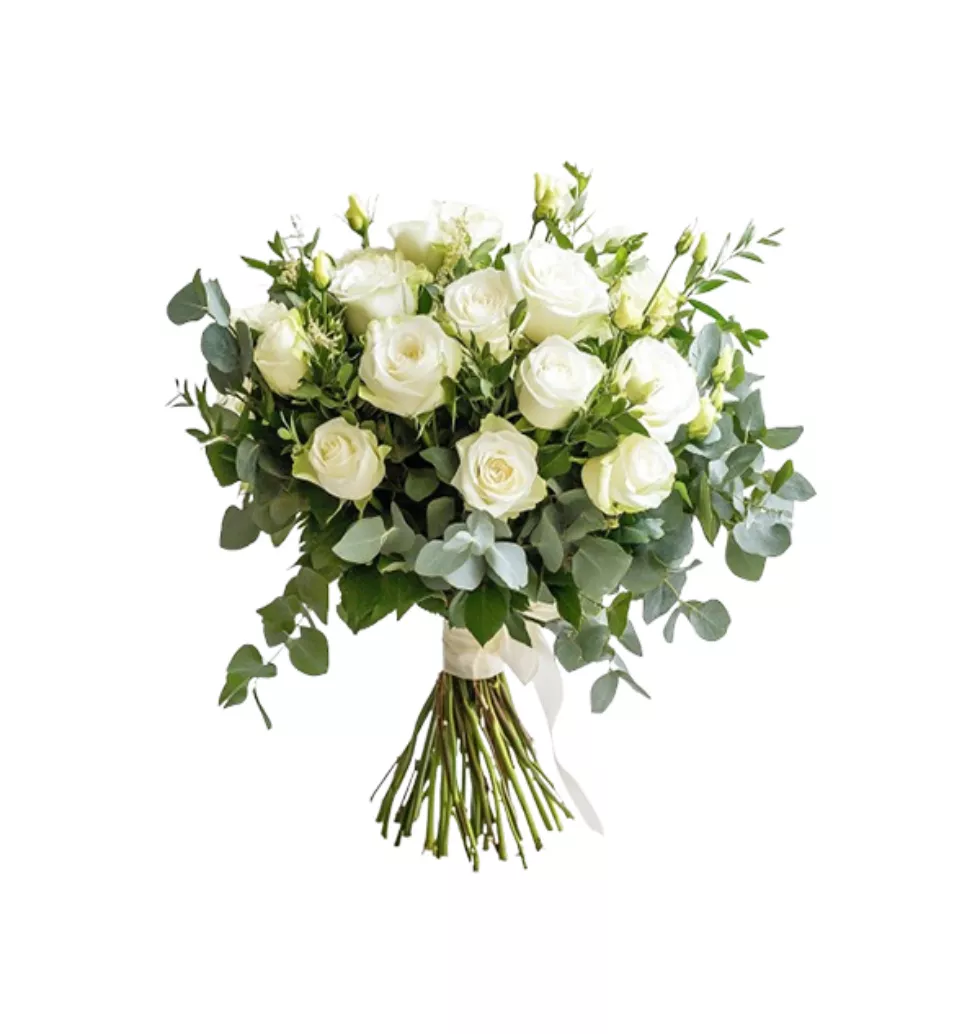 Graceful White Blooms Bouquet