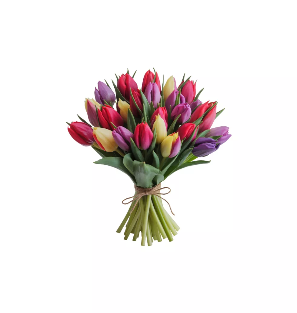 Joyful Tulip Bouquet