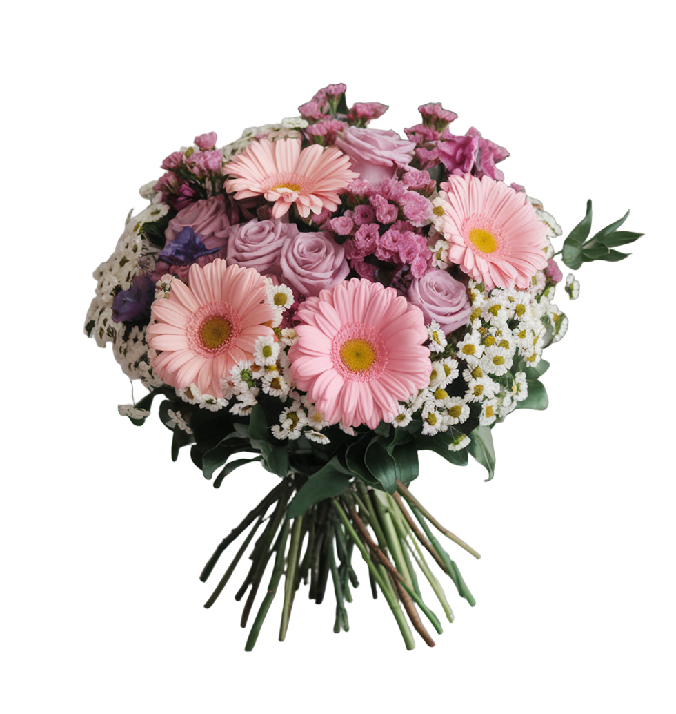 Tender Hues: Mix Floral Bouquet