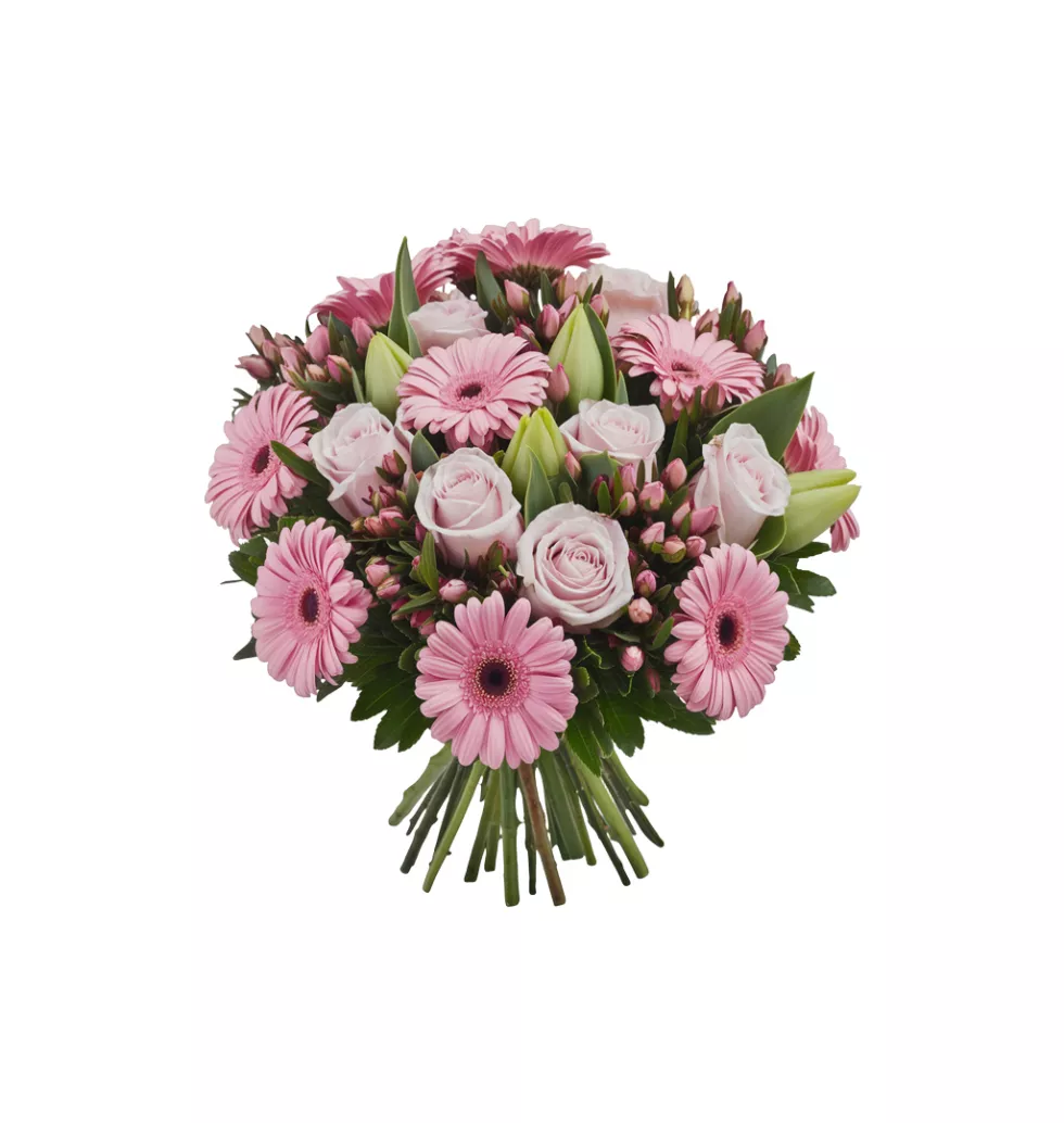 A Sweet Tribute: Beguin Flower Bouquet